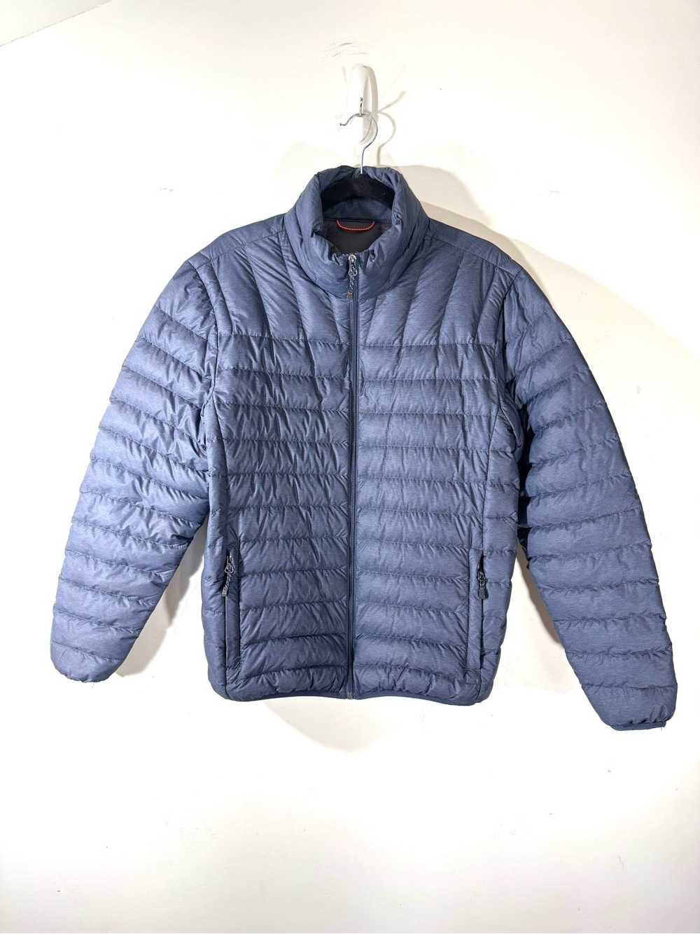 Hawke & Co Blue Down Puffer Jacket Men’s Size Small Packable Lightweight